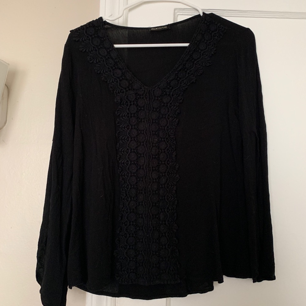 Mod Cloth bell sleeved boho top